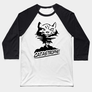 Catastrophe - Cat Lover Cats Baseball T-Shirt